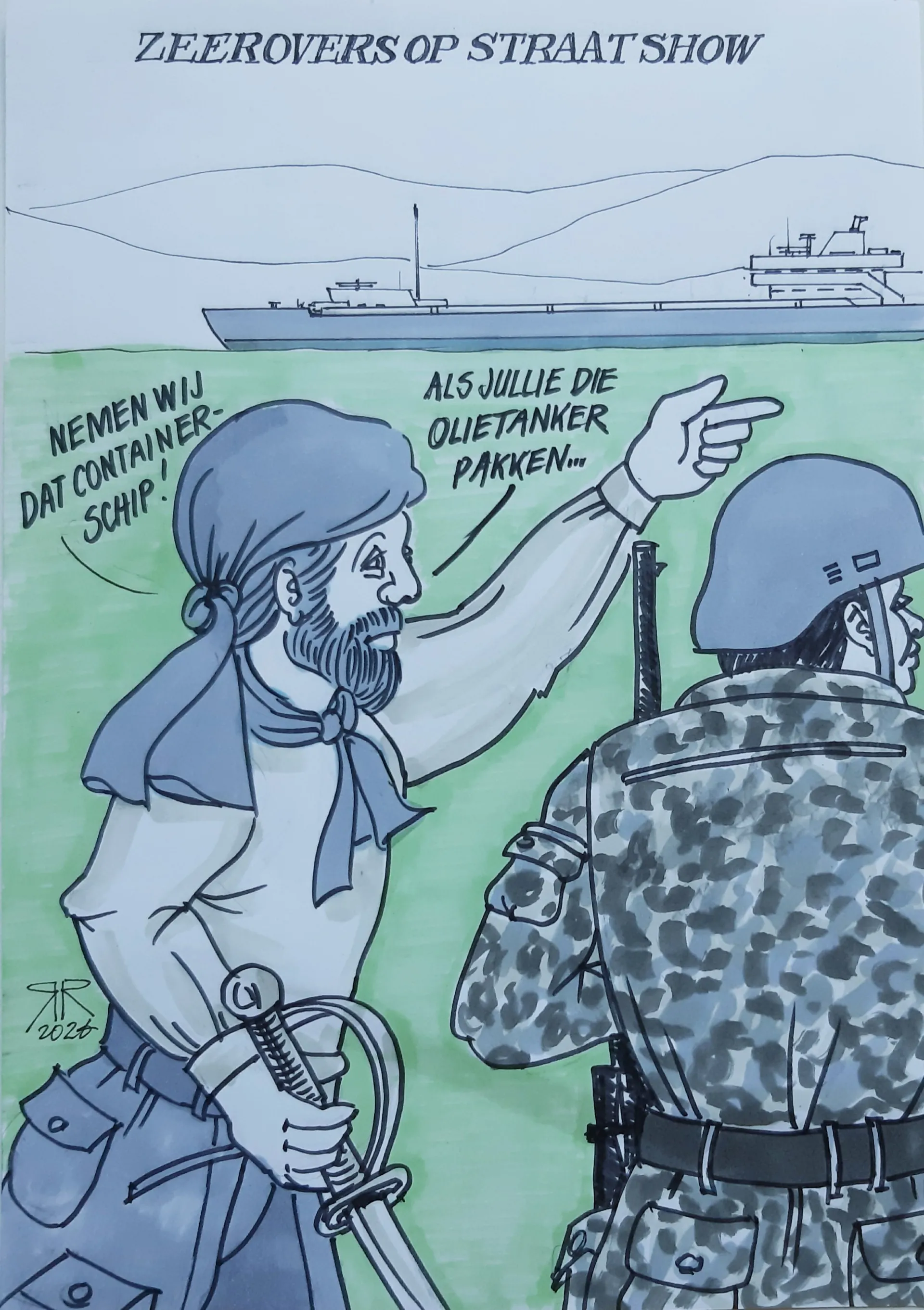 zeeroversopstraatshow